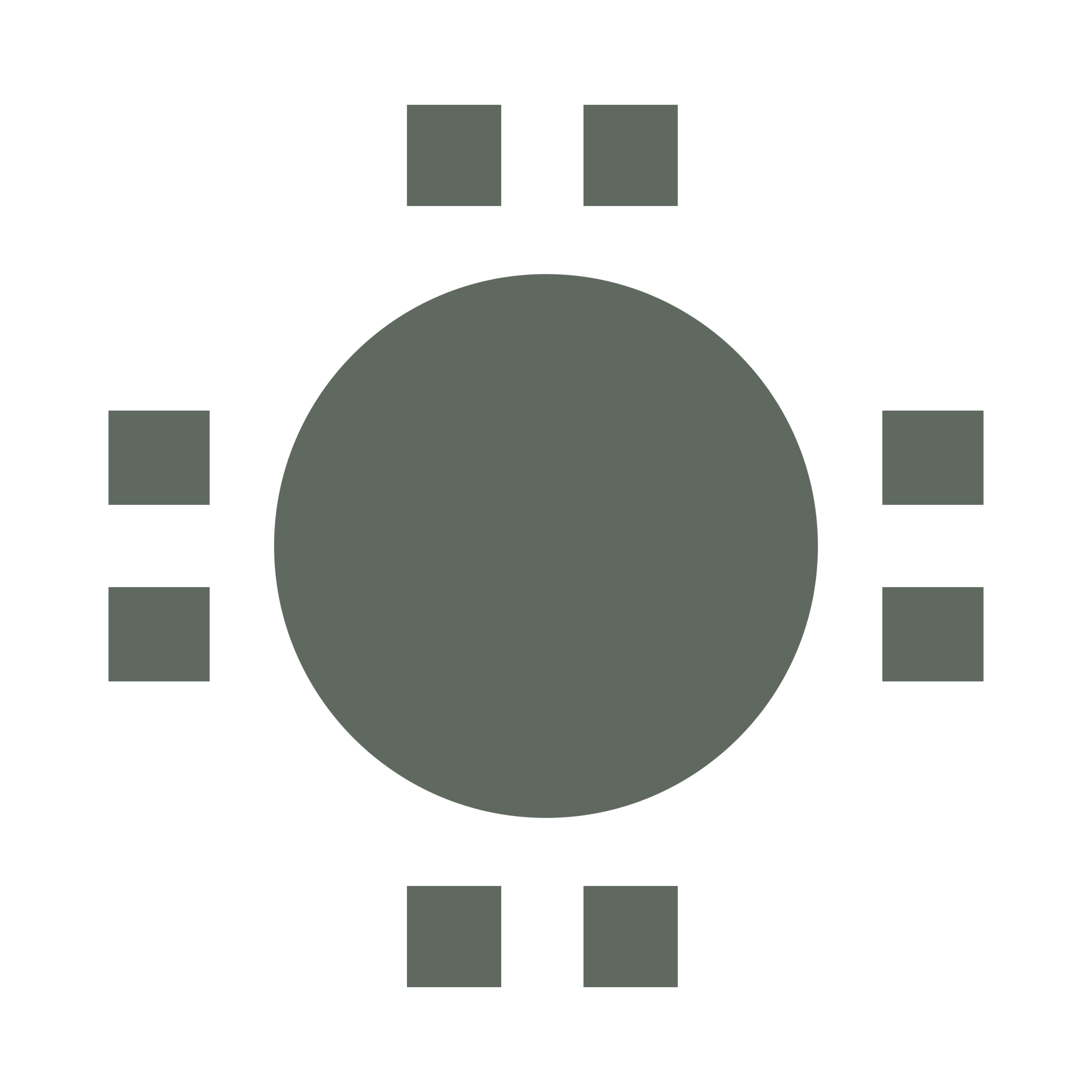 mesa redonda icone